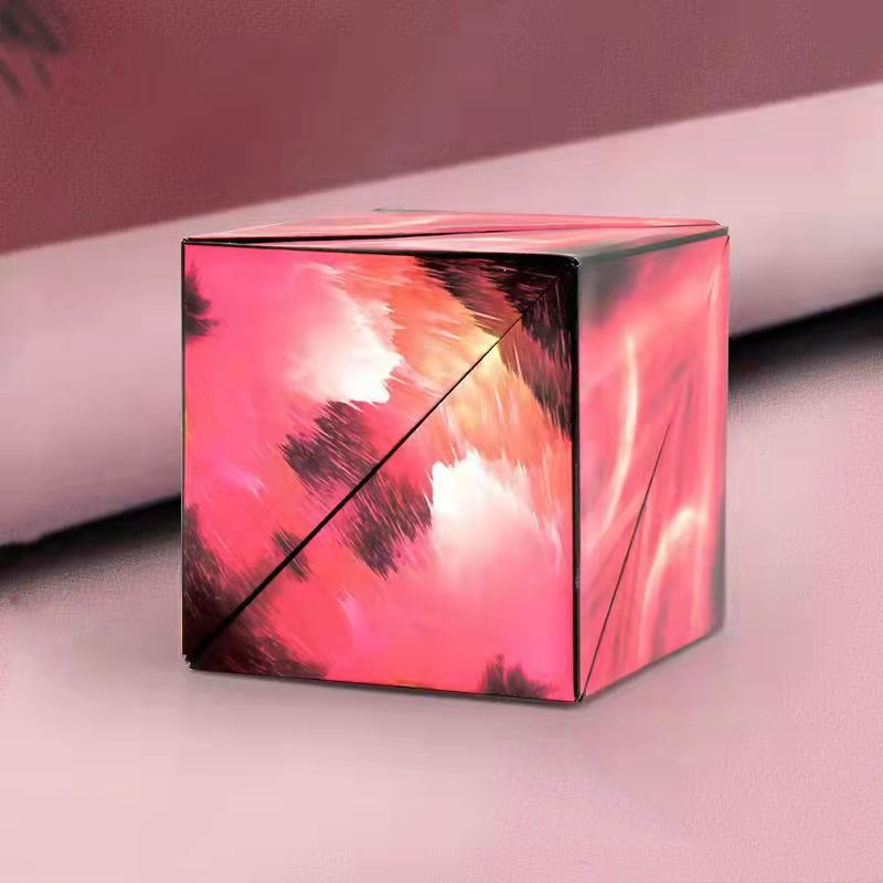 FoldFun Shape Cube – Creative 3D Puzzle for Children and Adults