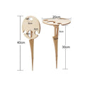 Portable Wine Table for Outdoor Use