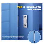Ultra-thin Invisible Magnetic Door Stoppers