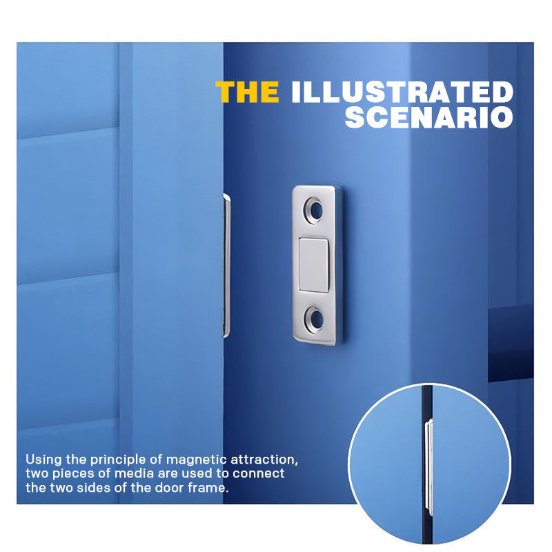 Ultra-thin Invisible Magnetic Door Stoppers