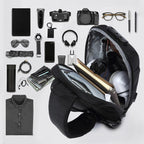Anti-theft backpack with 3-digit lock