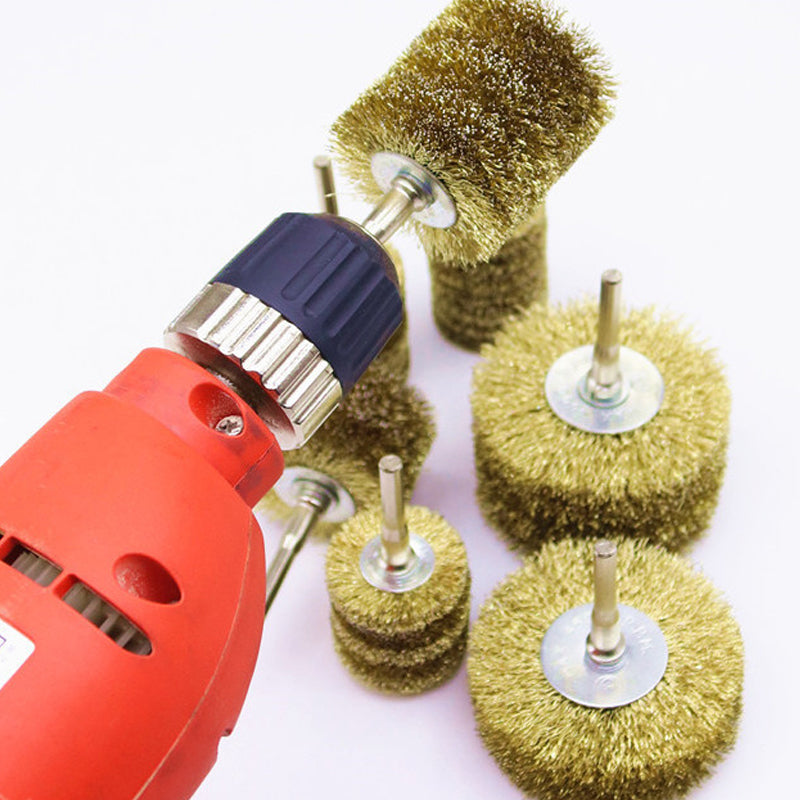 Steel Cable Polished Brush Head