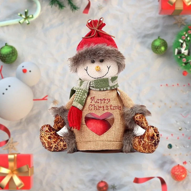 Christmas gift bag zipper design