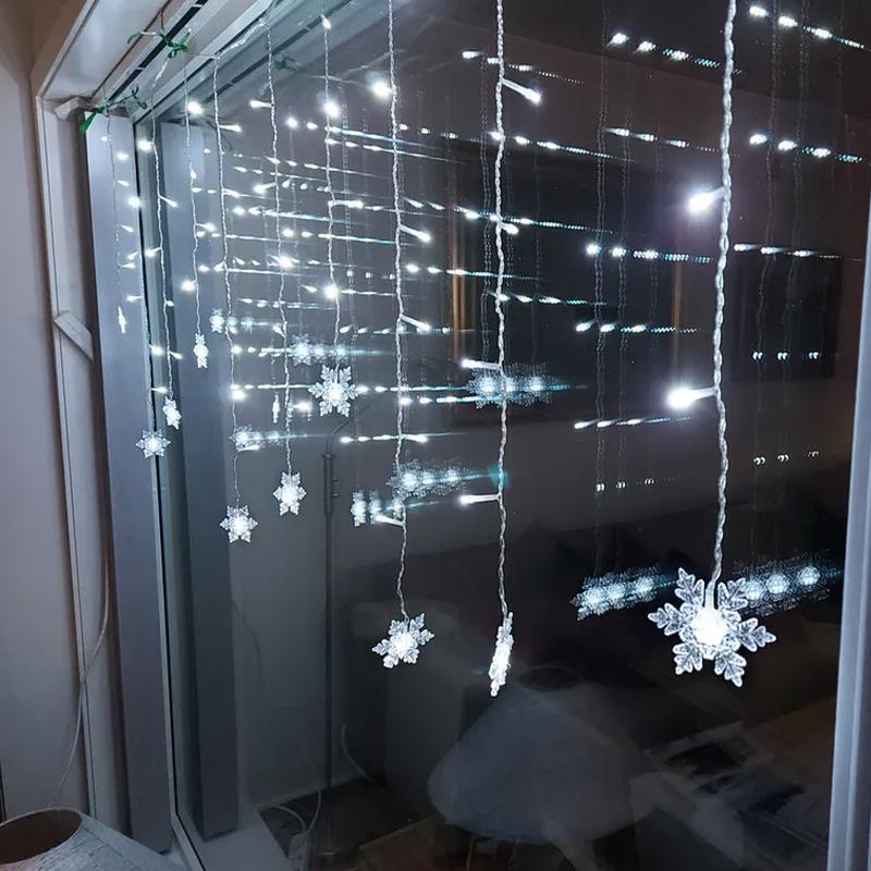 Decorative LED Snowflake Lights