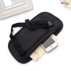 Sport Hip Bag Adjustable with Zipper Pockets