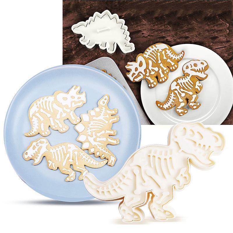 Dinosaur Cookie Cutters (Set of 3)