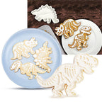 Dinosaur Cookie Cutters (Set of 3)