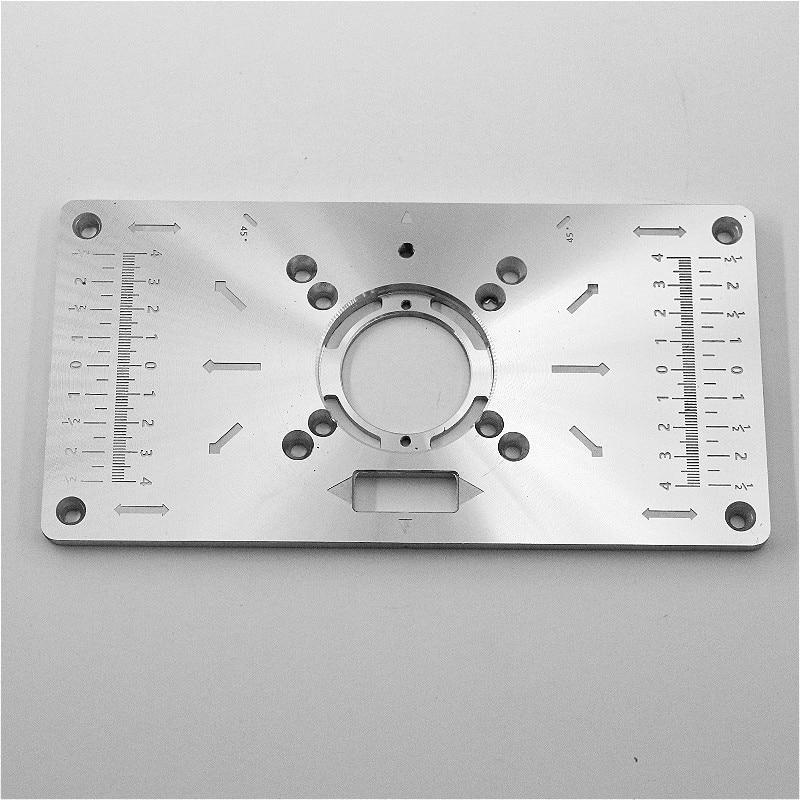 Aluminum Router Table Insert Plate