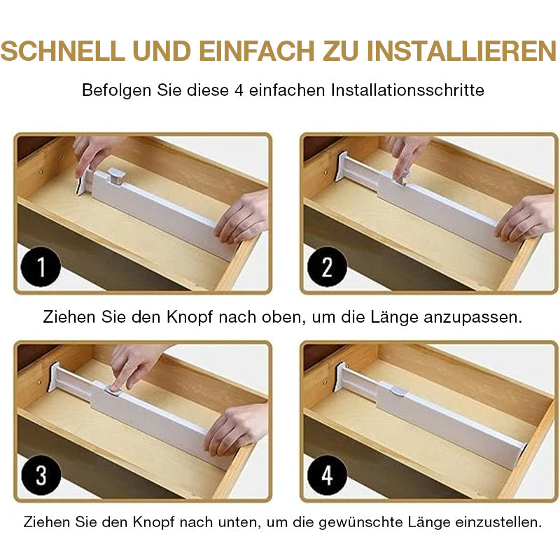 Drawer divider for dresser