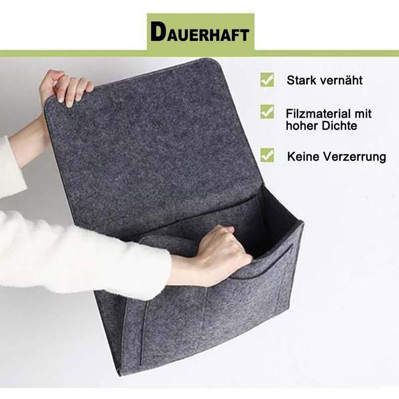 Felt Hanging Organizer Bag for Bed, Sofa, or Desk