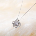 To my daughter dear knot necklace