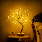 LuxeGlow Bonsai Tree Lamp | Elegant lighting solution for a serene indoor environment