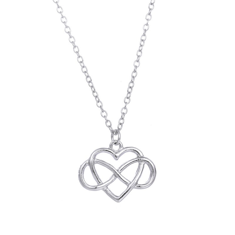 Love Bow Non-biological Sister Necklace Best Friend Necklace