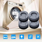 Non-slip and sound-absorbing washing machine feet