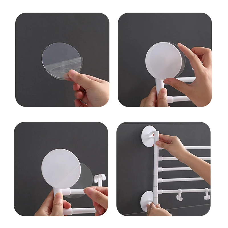 Mounting-Free Rotating Towel Holder