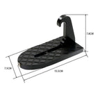 U-shaped threshold with security hammer
