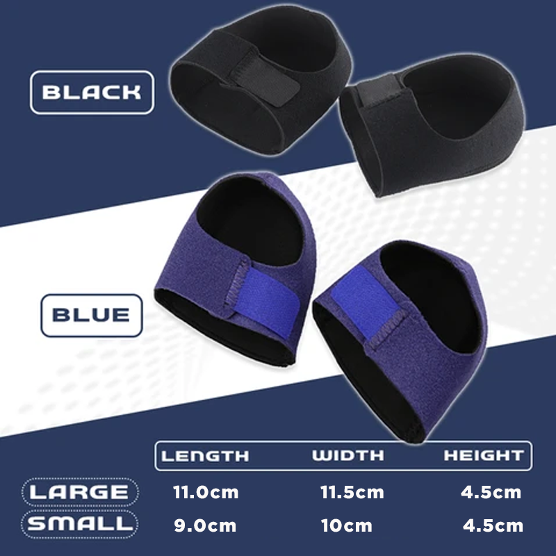Heel protection silicone sleeve padding