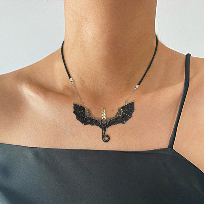 Flying Dragons Necklace