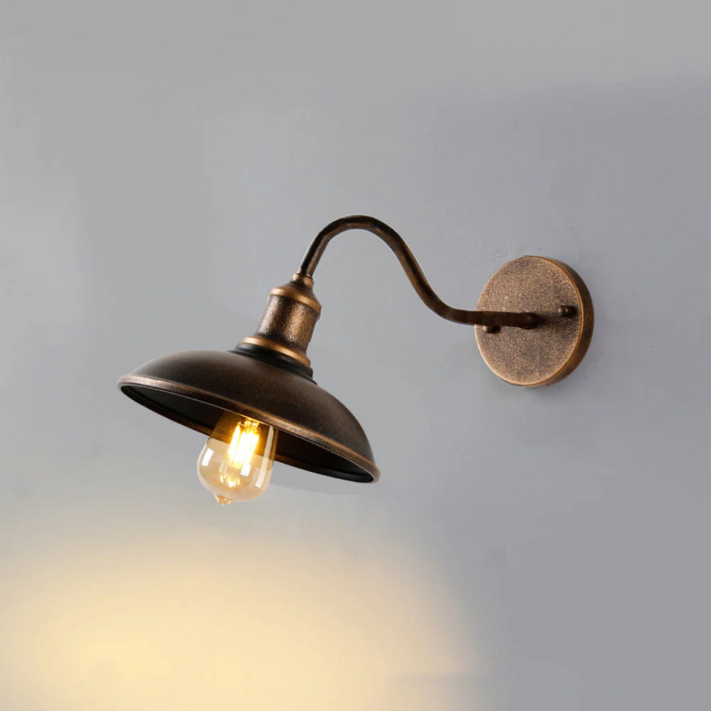 Antique Brass IP65 Waterproof Outdoor Wall Lamp