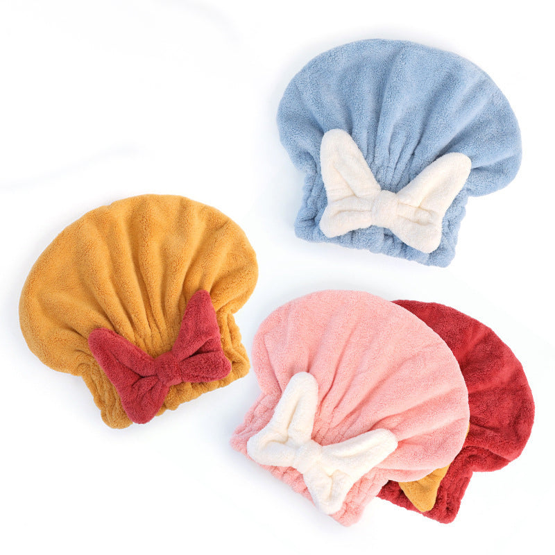 Super absorbent hair towel wrap