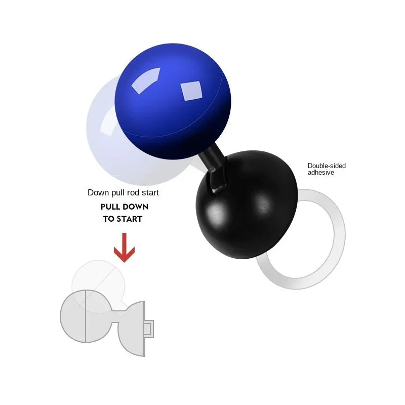 Auto Motor Start Stop Button Joystick Full Metal Ball-Stick