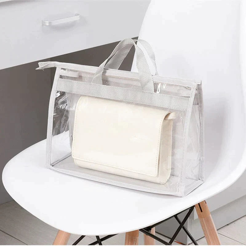 Transparent moisture-resistant dust bag