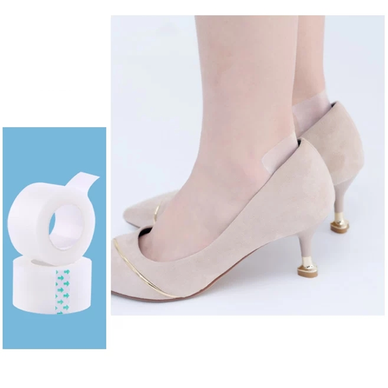 Invisible breathable protective heel pads, 1 roll, 5M