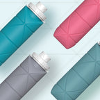 Foldable Water Bottle Made of Silicone