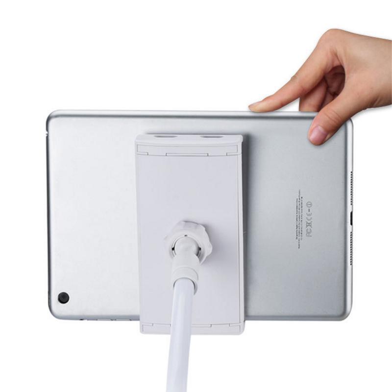 Universal detachable holder for phone and tablet with long pole