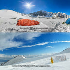 Waterproof sleeping bag for emergencies