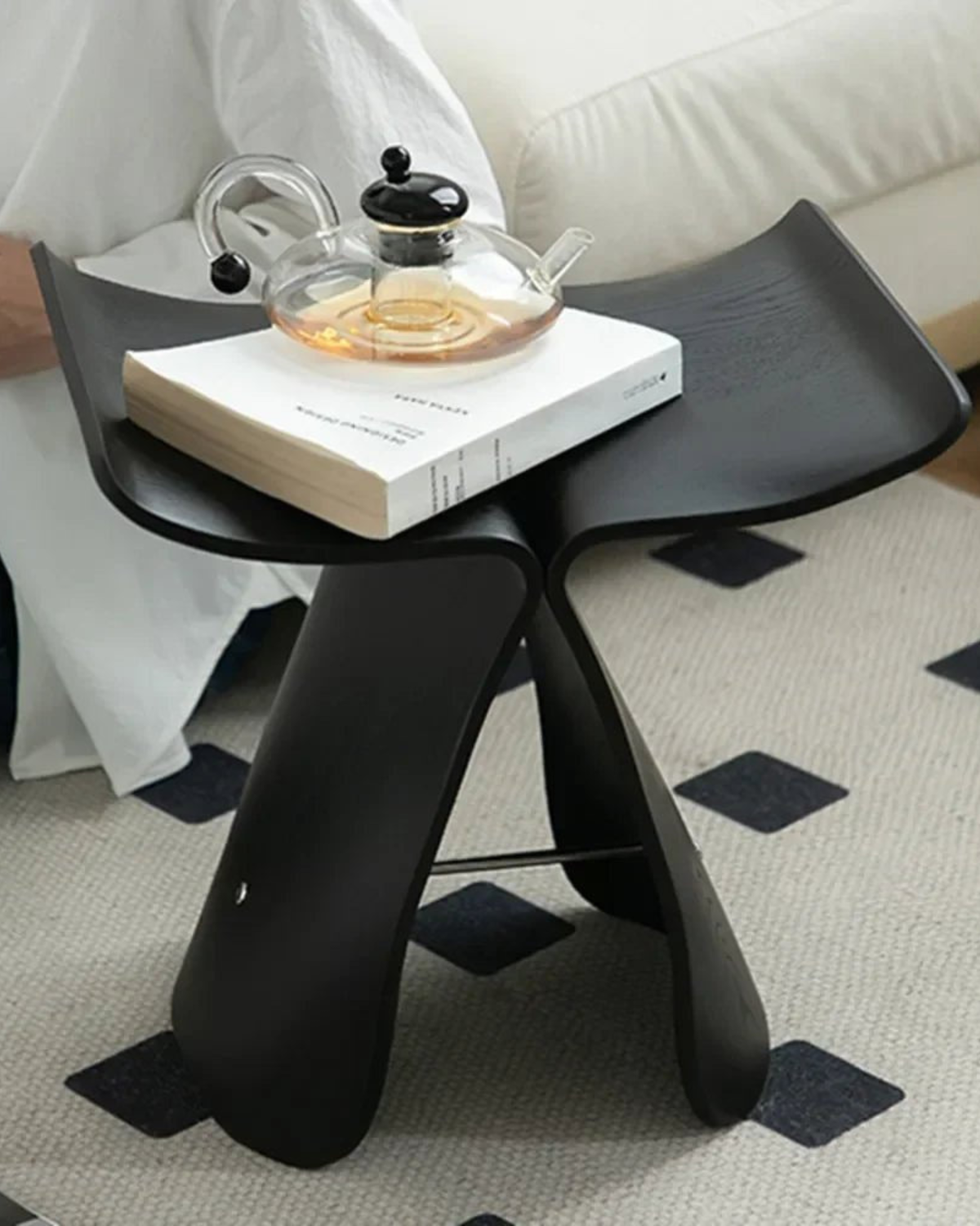 Vintage Butterfly Side Table