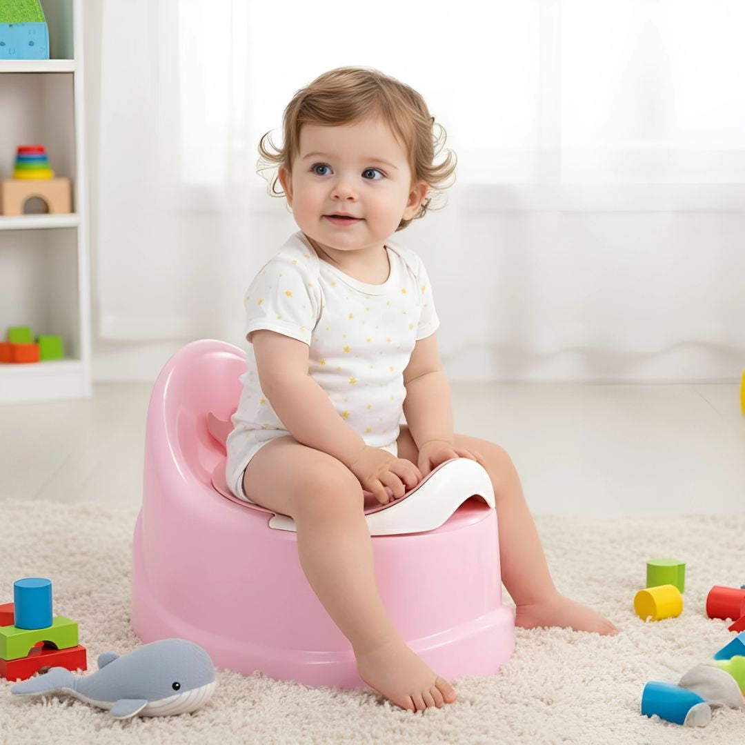 Slip Potty Chair – Child Safety – Removable Easy-Clean Bowl – Ergonomic Comfort – Stress-Free Toddler Potty Training Aid