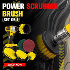 Electric drill brush