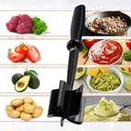 Multifunctional heat-resistant meat masher