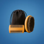 Easy Lather & Frizz Control – Soft Bristles – Skin-Friendly Grooming – Perfect Daily Beard Care for Men