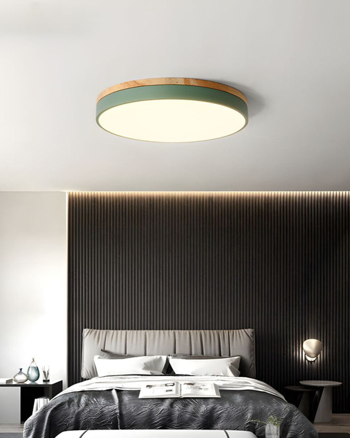 Modern Ceiling Lamp with Nature-Inspired Shape