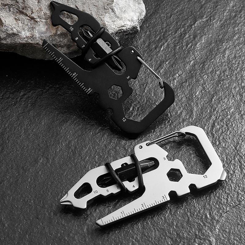 Portable multifunctional EDC keychain
