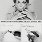 Toenail Clipper for Seniors, Sharp, Ergonomic & Ideal for Thick Nails
