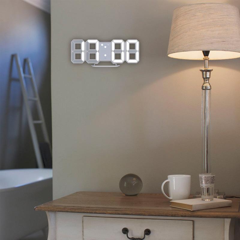 Smart 3D Digital Clock Alarm