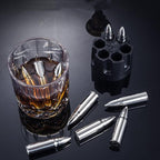 Stainless Steel Bullet Shaped Metal Ice Cube Mold