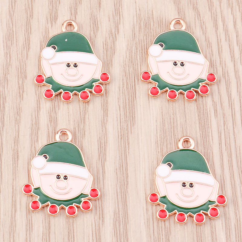 Christmas Snowman Snowflake Decoration Pendant