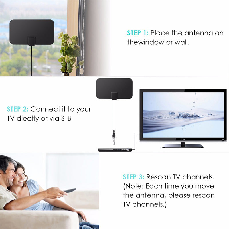 Upgrade DIGITAL HDTV ANTENNA 4K