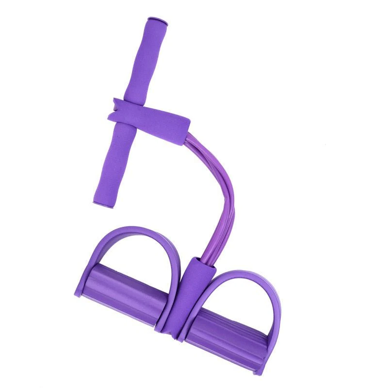 Multifunctional Pedal Resistance Elastic Sit-up Bands Pedal Exerciser Sit-up Pull Rope