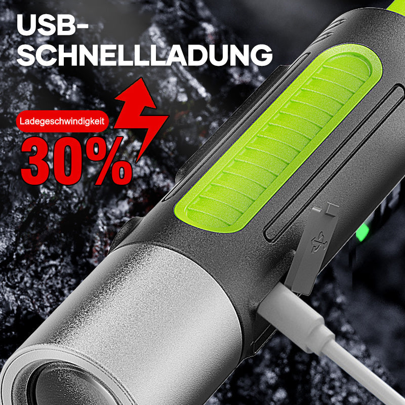 Multifunctional outdoor flashlight for adventures