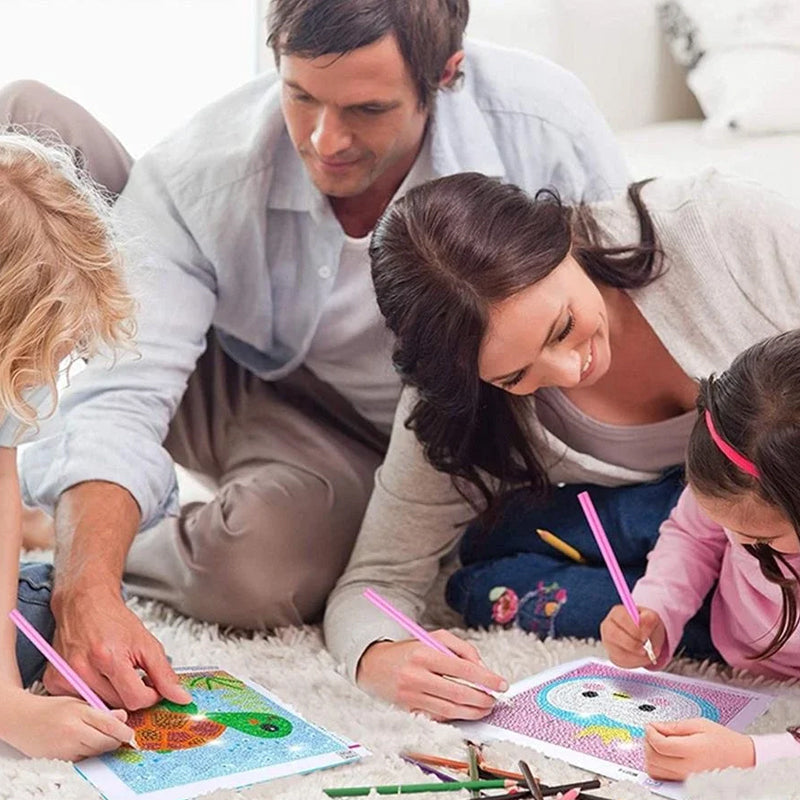 DIY Kids Freestick Cartoon Diamond Painting