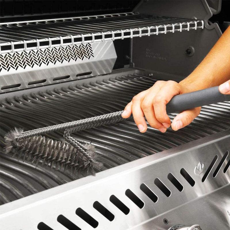 360° Rotatable 18" BBQ Clean Grill Brush