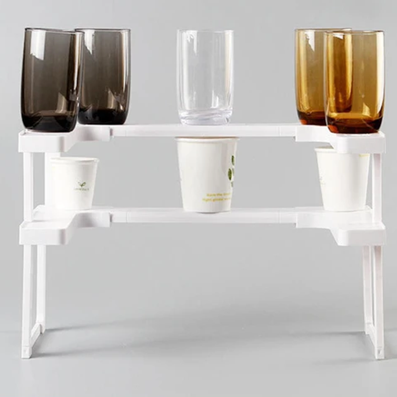 Adjustable Two-Layer Spice Rack