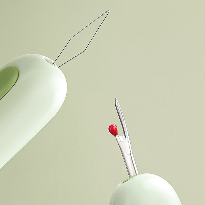 2 In 1 Needle Threading Device Seam Ripper