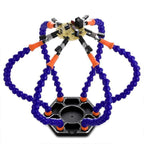 Aluminum alloy sweat base with flexible arms
