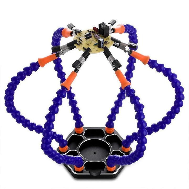 Aluminum alloy sweat base with flexible arms
